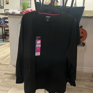 Long sleeve scrub 2XL 2Pockets Brand New